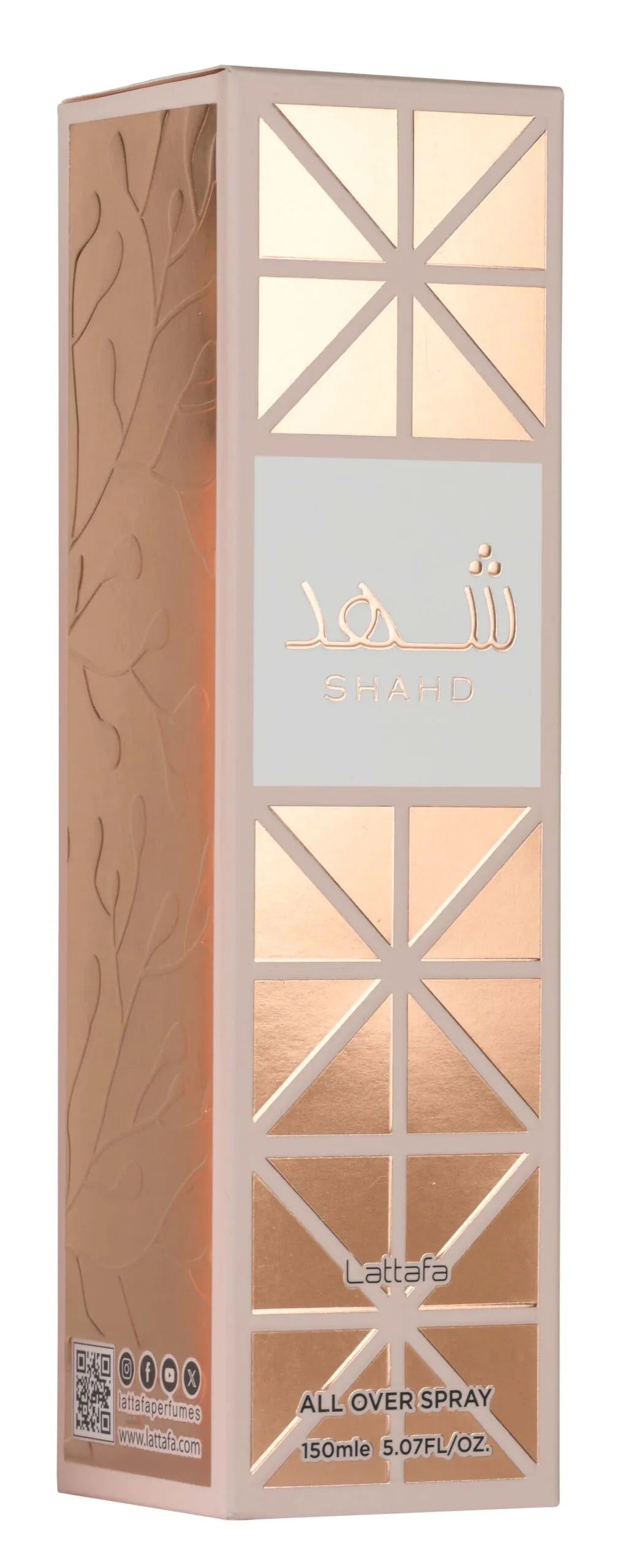Lattafa brume all over spray corps et cheveux - Shahd