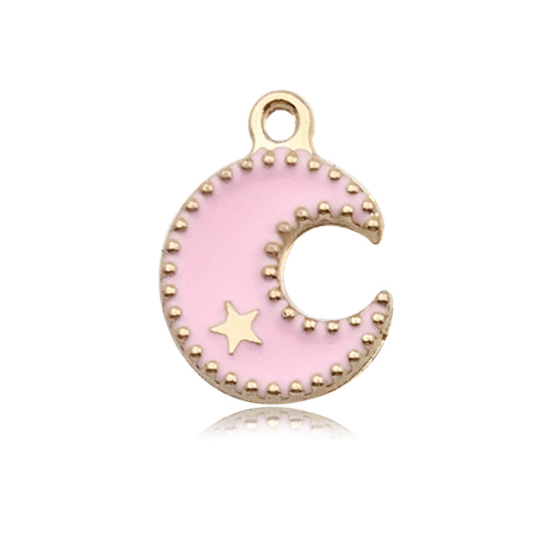 Charm lune rose