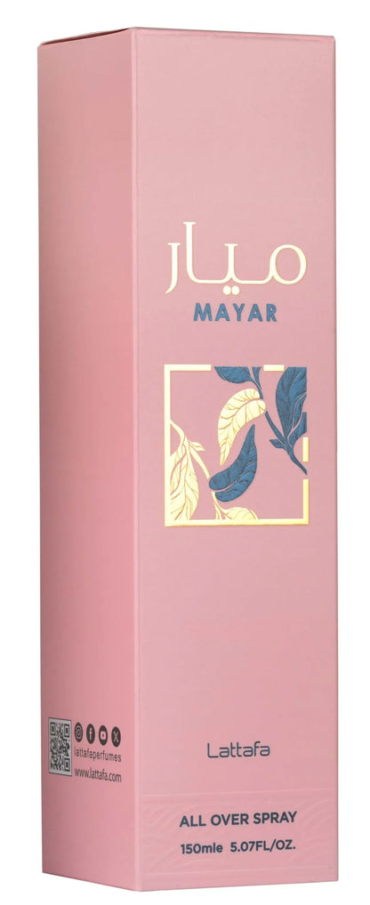 Lattafa brume all over spray corps et cheveux - Mayar