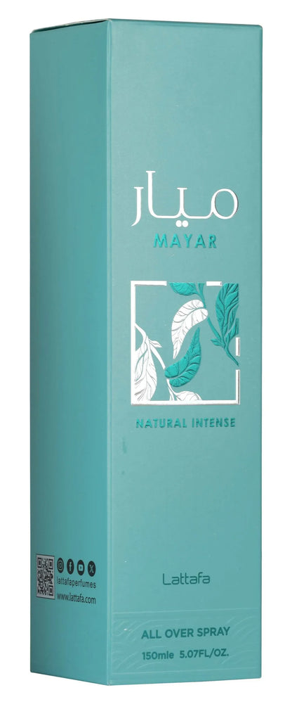 Lattafa brume all over spray corps et cheveux - Mayar natural intense