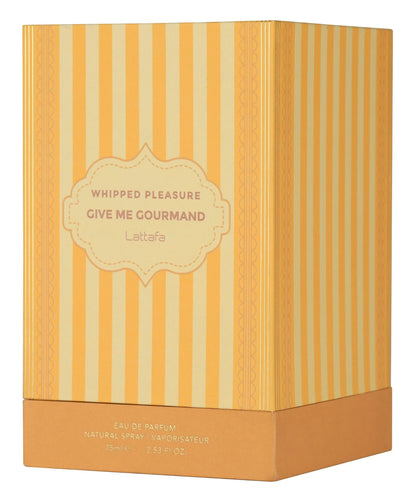 Lattafa - Give me gourmand Whipped pleasure parfum femme