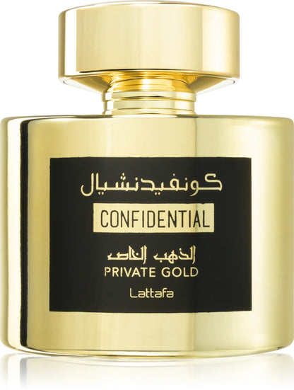 Lattafa - confidential private gold
